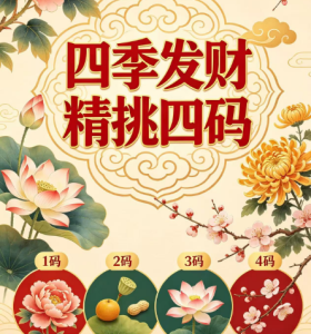 115期四季发财精挑四码-澳门国际